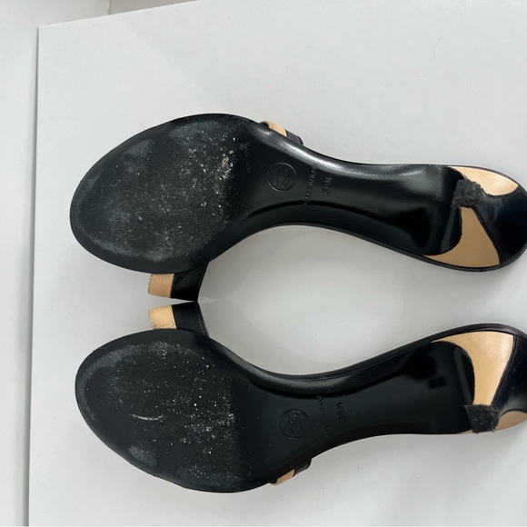 CHANEL Kitten heel slides. Sz 7.5 - Picture 9 of 9